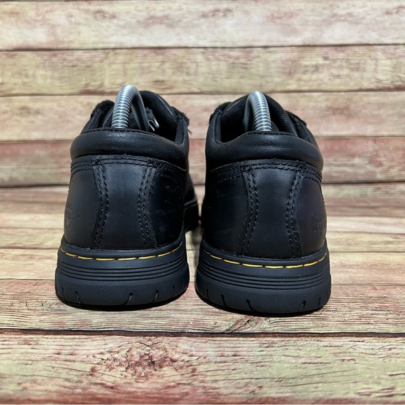 Dr. Martens Black Leather Maltby & Safety Shoes - Picture 8 of 11